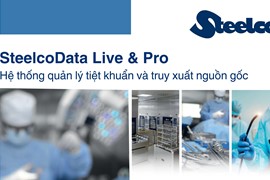SteelcoData Live & Pro - Hệ thống quản lý tiệt khuẩn và truy xuất nguồn gốc