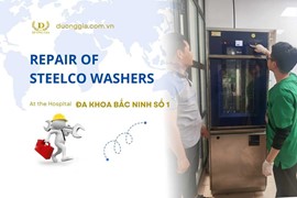 Steelco Washer Repair Project at Bac Ninh No.1 General Hospital