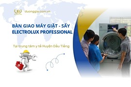 Triển Khai Thành Công Dự Án Lắp Đặt Máy Giặt - Máy Sấy Electrolux
