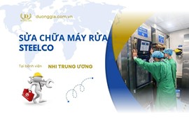 Sửa Chữa Máy Rửa Steelco Tại Bệnh Viện Nhi Trung Ương