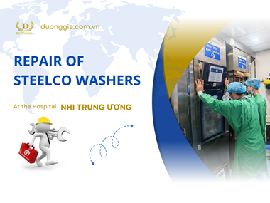 Steelco Washer Repair at National Children’s Hospital