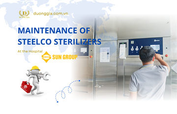 Maintenance of SteelcoBelimed Sterilizer at Sun Group Hospital