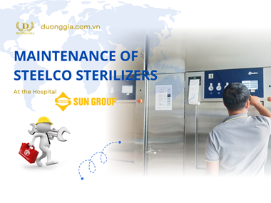 Maintenance of SteelcoBelimed Sterilizer at Sun Group Hospital