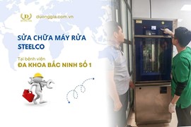 Sữa Chữa Máy Rửa Steelco Tại Bệnh Viện Đa Khoa Bắc Ninh Số 1