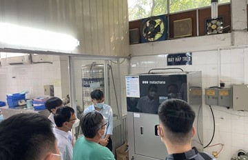 INSTALLING LOW-TEMPERATURE STEAM AND 2% FORMALDEHYDE STERILIZER IN THONG NHAT HOSPITAL - HCMC, JANUARY 2022